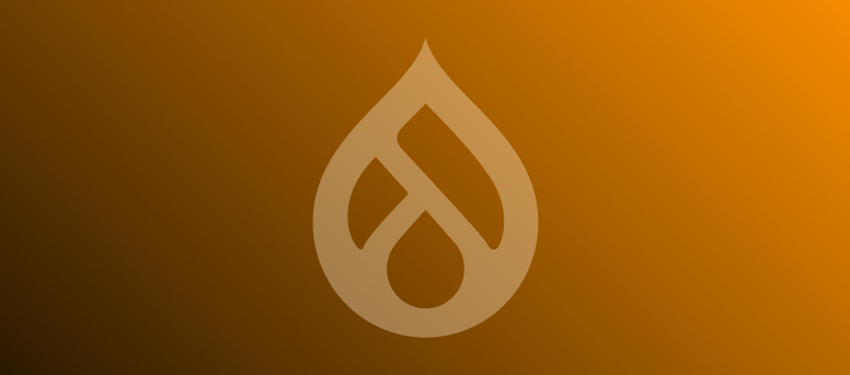 imagem com logo do drupal