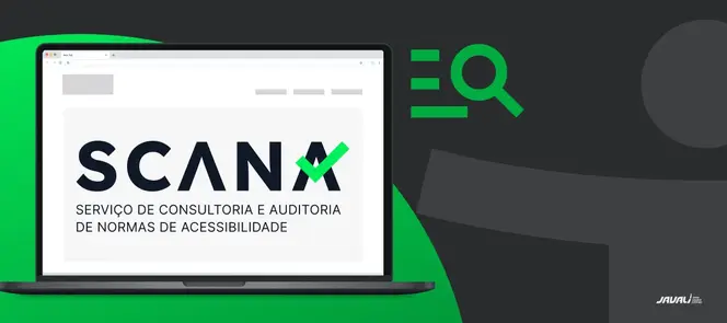 novo serviço de auditoria e consultoria em acessibilidade da JAVALI