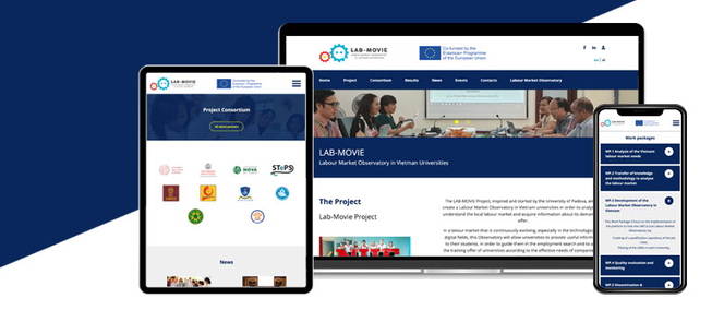 O Projeto Lab-Movie lança o seu website by JAVALI