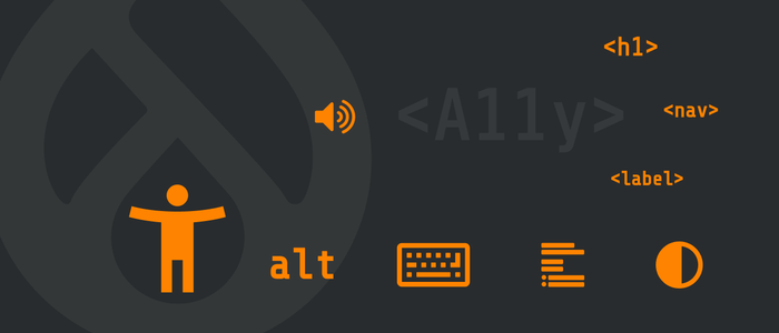 imagem representativa de acessibilidade digital em Drupal