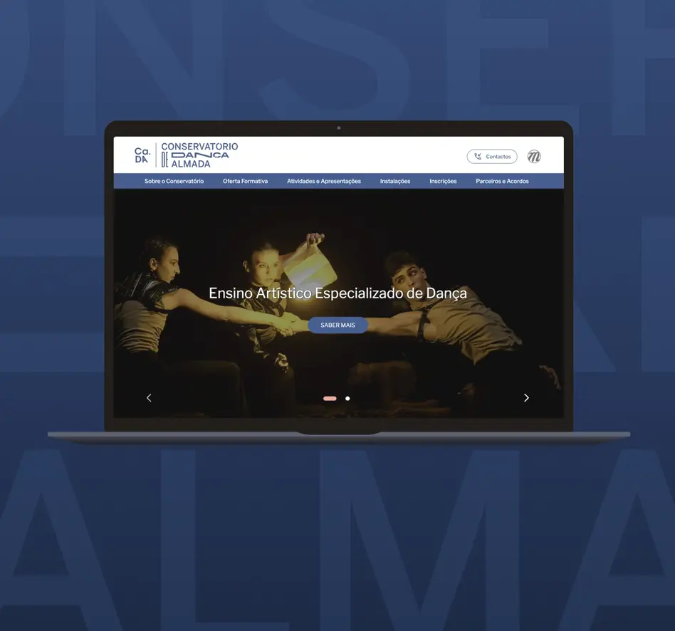 Conservatório de Dança de Almada lança novo website em Drupal